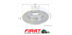 DISCO FRENO FIAT PUNTO 500 SEICENTO, MAREA, BRAVO, ALFA ROMEO 60811879